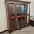 Large 2 pc Wood & Glass 8 Door Trophy Display Showcase 78x14x88